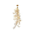 Drooping Ceramic Ginkgo Leaf Chandelier - SizeA - Jecanoli