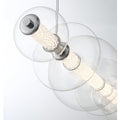 Echelon Linear Chandelier - ChromeClear56”Jecanoli