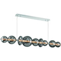 Echelon Linear Chandelier - ChromeSmoke73.5”Jecanoli
