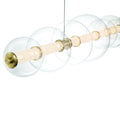 Echelon Linear Chandelier - ChromeClear56”Jecanoli