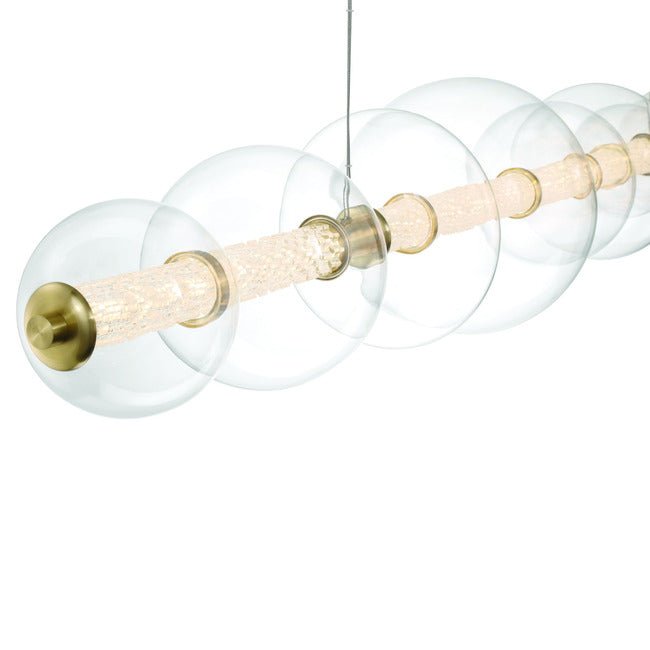 Echelon Linear Chandelier - ChromeClear56”Jecanoli