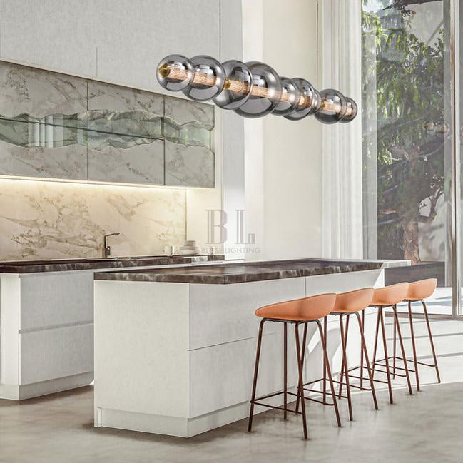 Echelon Linear Chandelier - ChromeClear56”Jecanoli