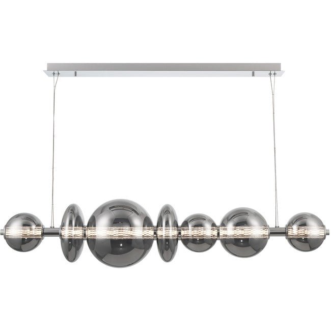 Echelon Linear Chandelier - ChromeClear56”Jecanoli