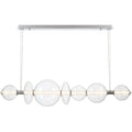 Echelon Linear Chandelier - ChromeClear56”Jecanoli