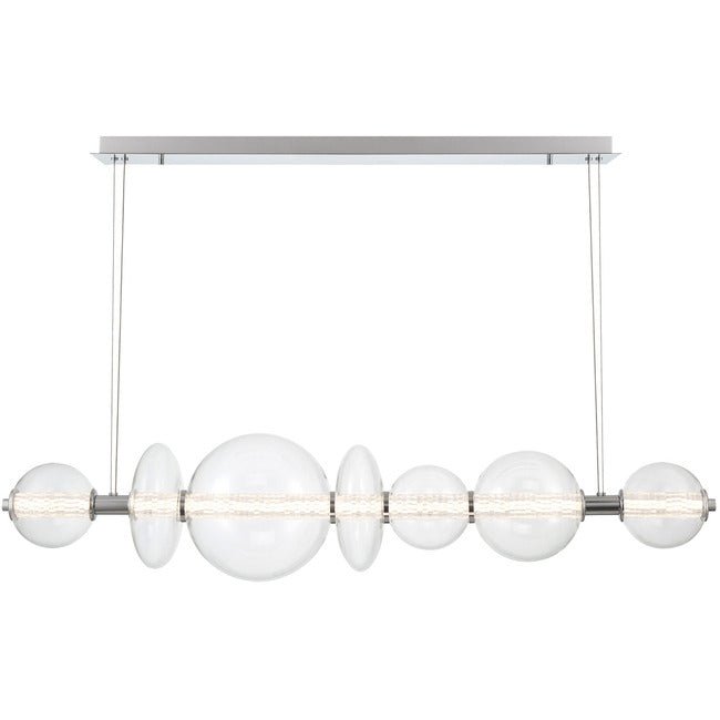 Echelon Linear Chandelier - ChromeClear56”Jecanoli