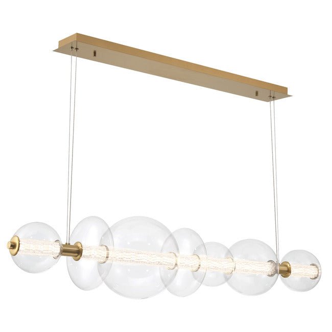 Echelon Linear Chandelier - ChromeClear56”Jecanoli