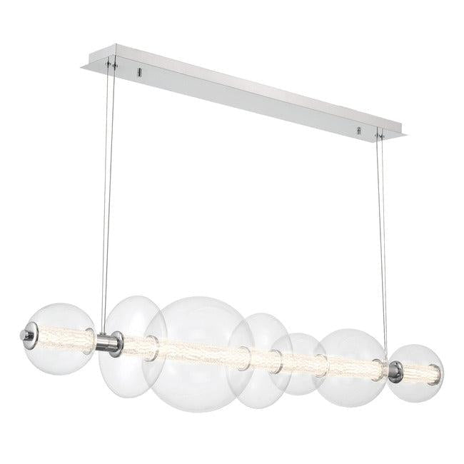Echelon Linear Chandelier - ChromeClear56”Jecanoli