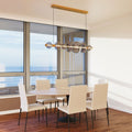 Echelon Linear Chandelier - ChromeClear56”Jecanoli