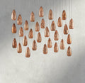Edda Linear Glass Chandelier 48