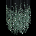 Emerald Rainfall Crystal Customize Chandelier - Support Customized Drawings - Jecanoli
