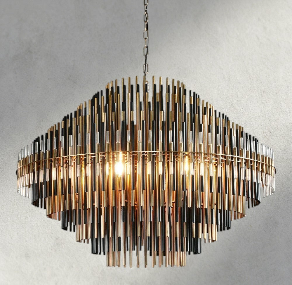 Emile Round Chandelier 24", 32", 42"-chandelier-Jecanoli
