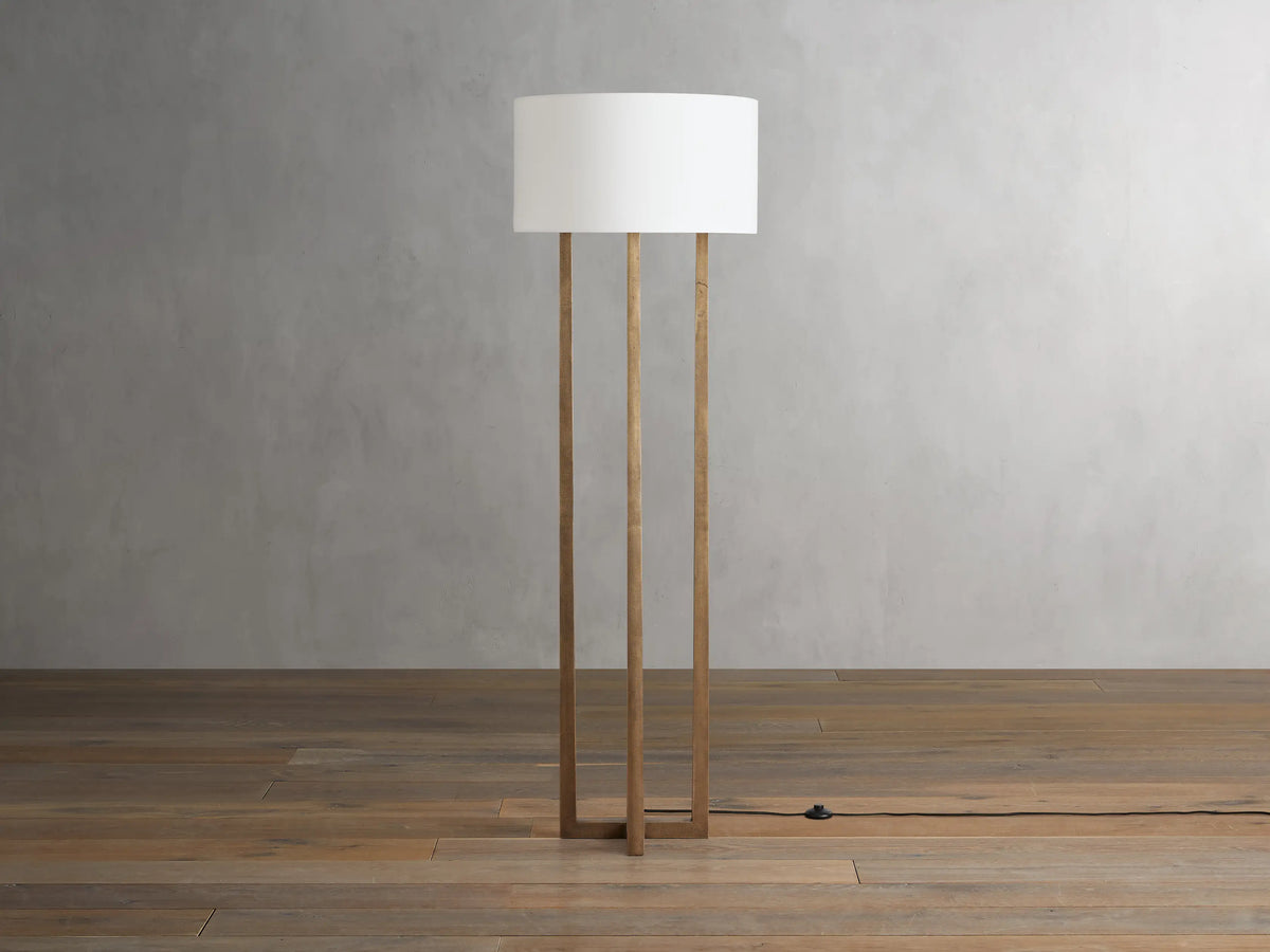 Emmet Floor Lamp in a modern living room