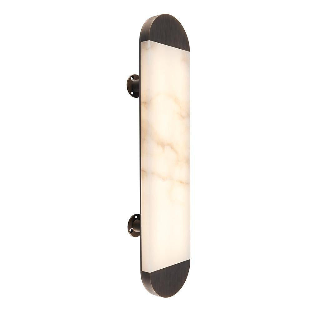 Ghost alabaster wall sconce-Jecanoli
