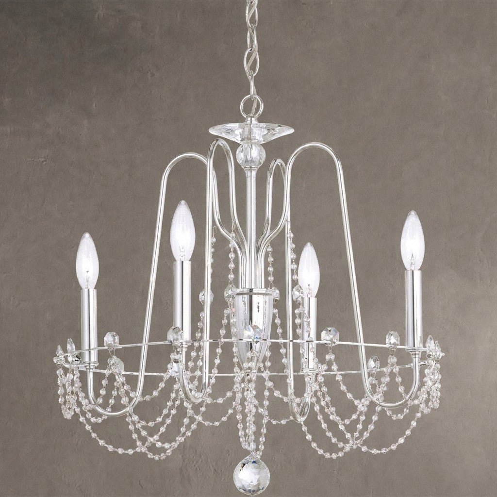 Esmeralda Crystal Chandelier 21"