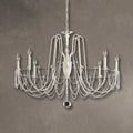 Esmeralda Single Tier Crystal Chandelier 37"