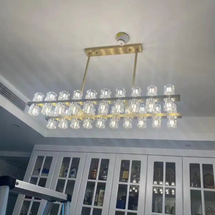 Auraline Rectangular Chandelier