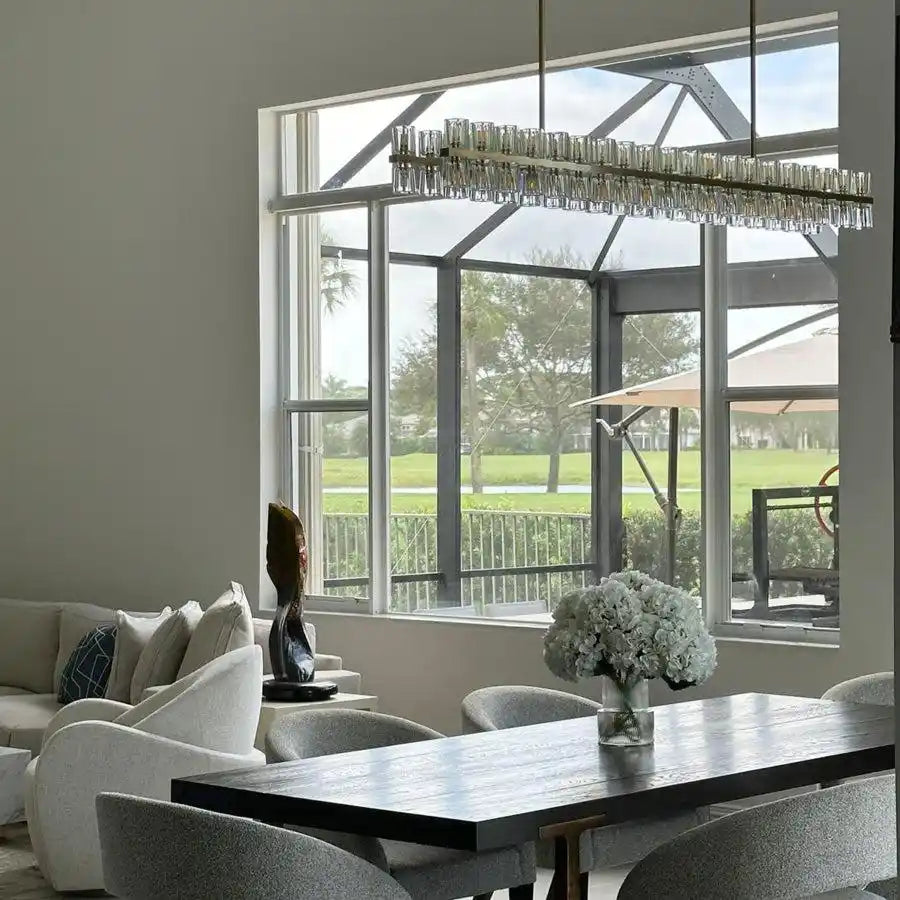 Auraline Rectangular Chandelier