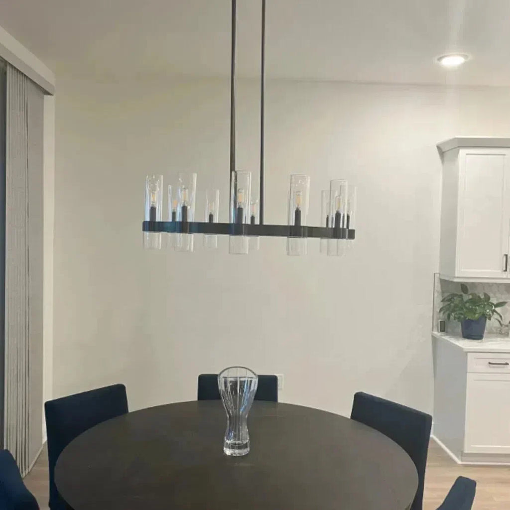 Ravion Glass Round Chandelier