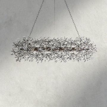 Fiore Oval Chandelier modern lighting