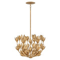 Flora 20 Inch 3-Light LED Chandelier - Delicate Floral Design