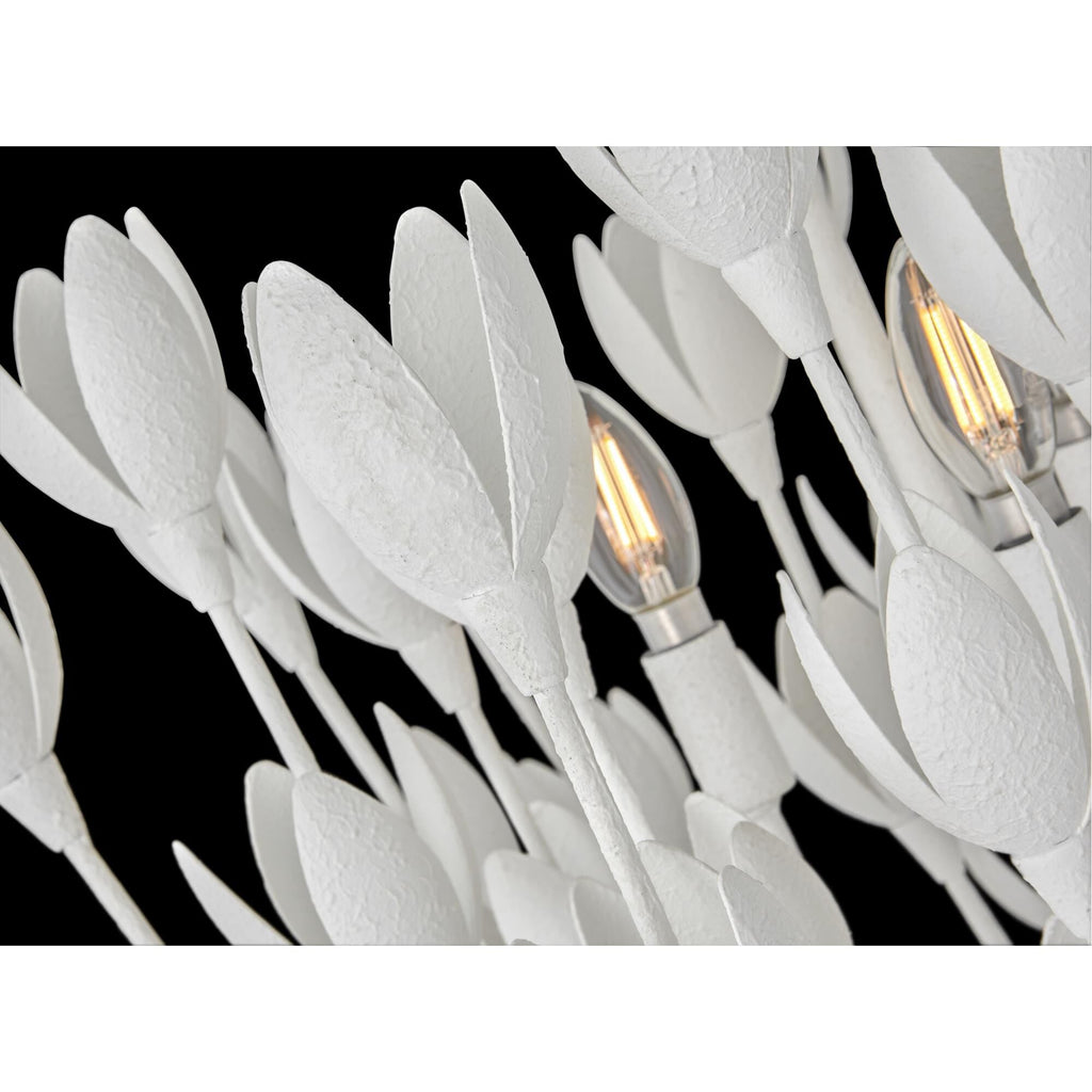 Flora 20 Inch 3-Light LED Chandelier - Delicate Floral Design