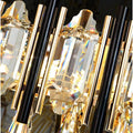 Foyer 3 Layers Extra Large Crystal Chandelier for Living Room Staircase Ceiling Lighting Fixture - D31.5