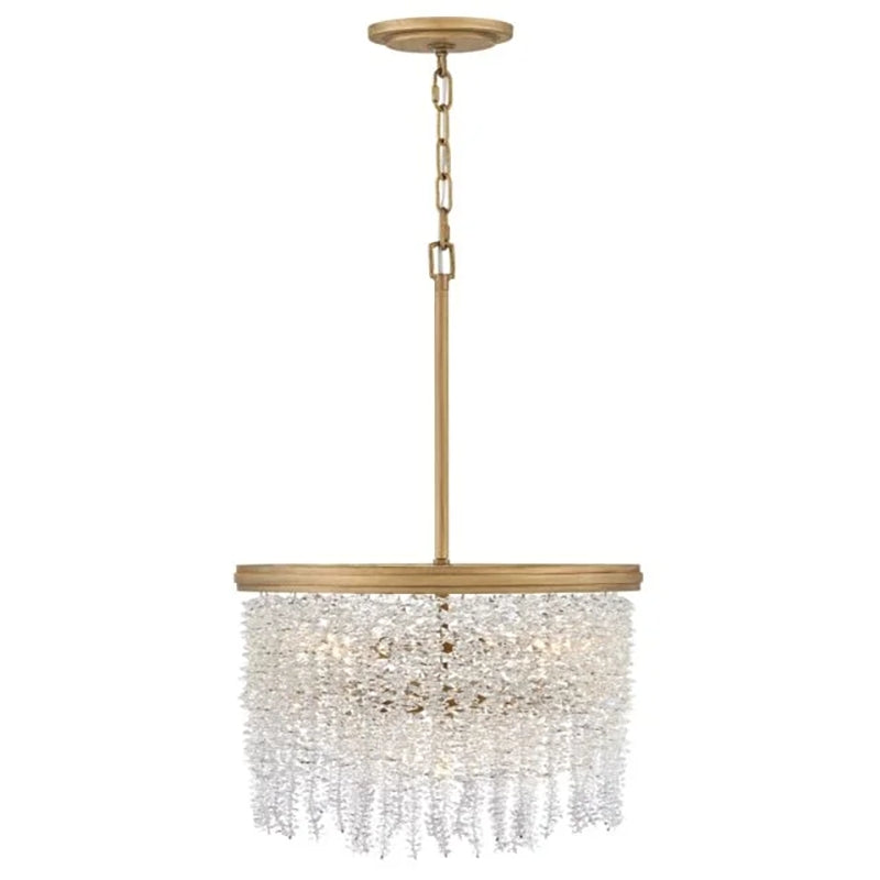 Jecanoli Vac Crystal 18" Round Chandelier