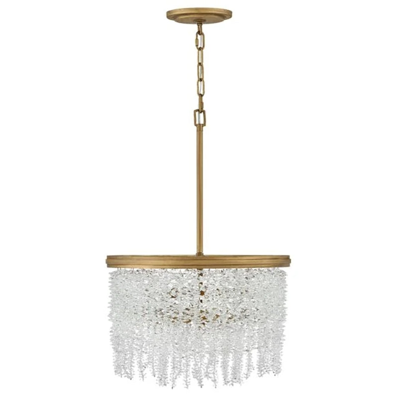 Jecanoli Vac Crystal 18" Round Chandelier