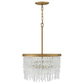 Jecanoli Vac Crystal 18" Round Chandelier
