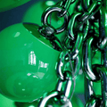 Fruit Grape Hanging Swag Chandelier - Green23.6