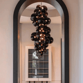 Fruit Grape Hanging Swag Chandelier - Bule23.6