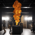 Fruit Grape Hanging Swag Chandelier - Orange23.6