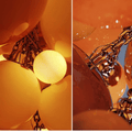 Fruit Grape Hanging Swag Chandelier - Bule23.6