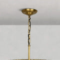 Ghiaccio Glass Oval Chandelier 54''65''-Jecanoli