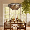 Ghiaccio Glass Round Chandelier 24