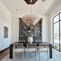 Ghiaccio Glass Round Chandelier 24