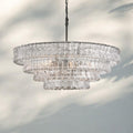 Ghiaccio Glass Round Chandelier 24