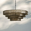 Ghiaccio Glass Round Chandelier 24