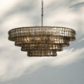 Ghiaccio Glass Round Chandelier 24