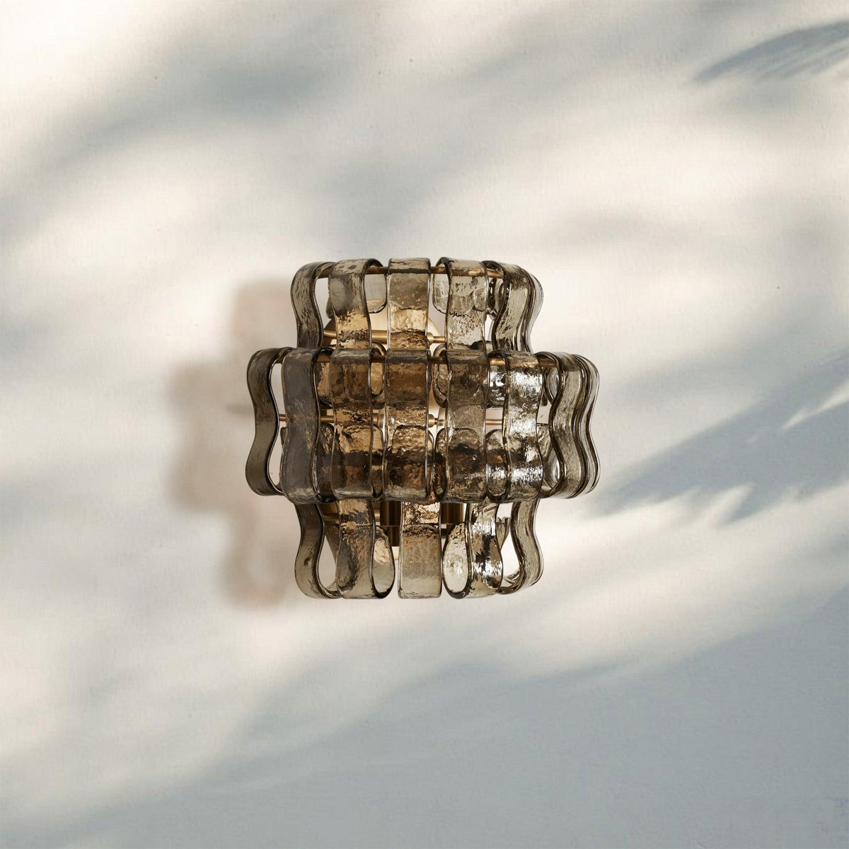 Ghiaccio Glass Wall Sconce-Jecanoli
