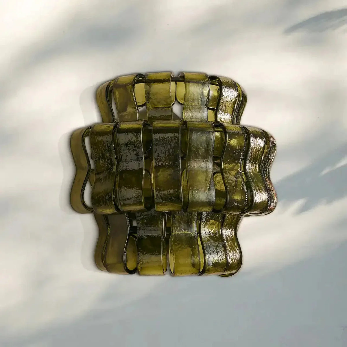 Ghiaccio Glass Wall Sconce-Jecanoli