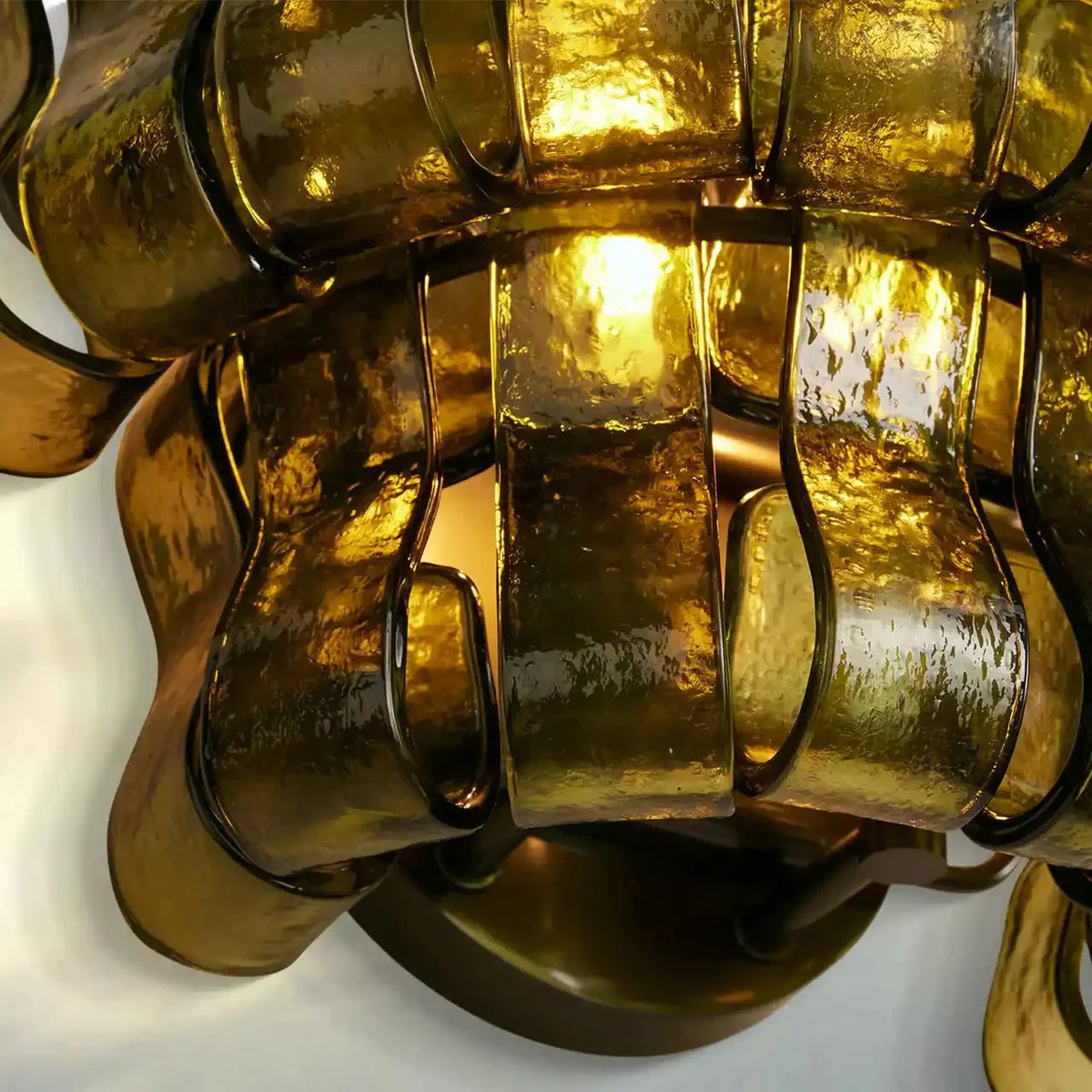 Ghiaccio Glass Wall Sconce-Jecanoli