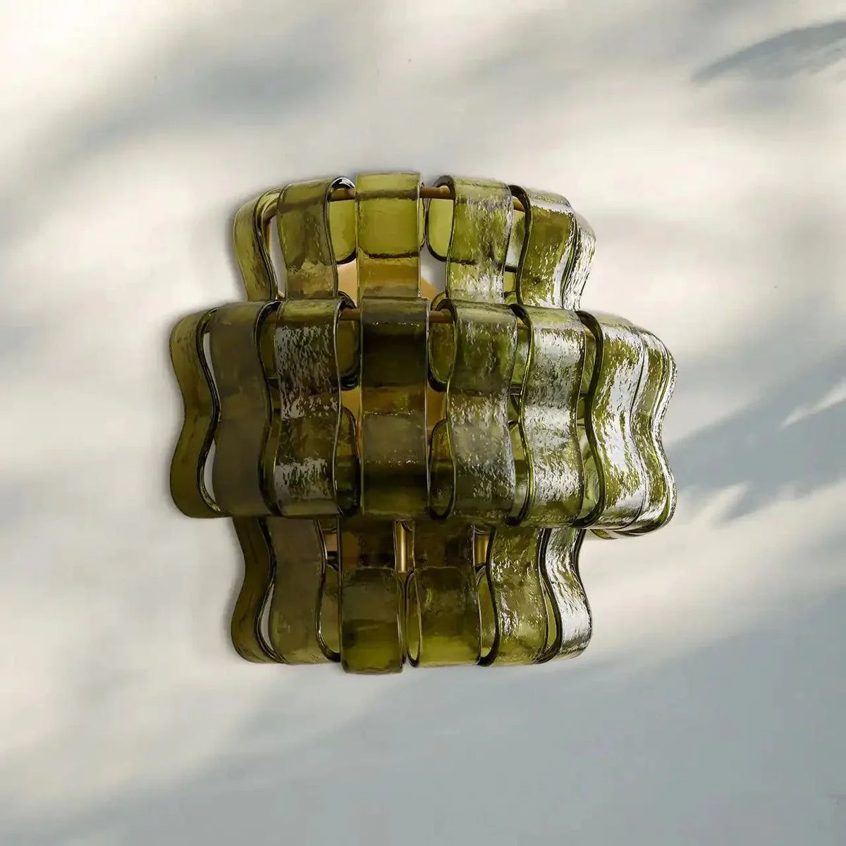 Ghiaccio Glass Wall Sconce-Jecanoli
