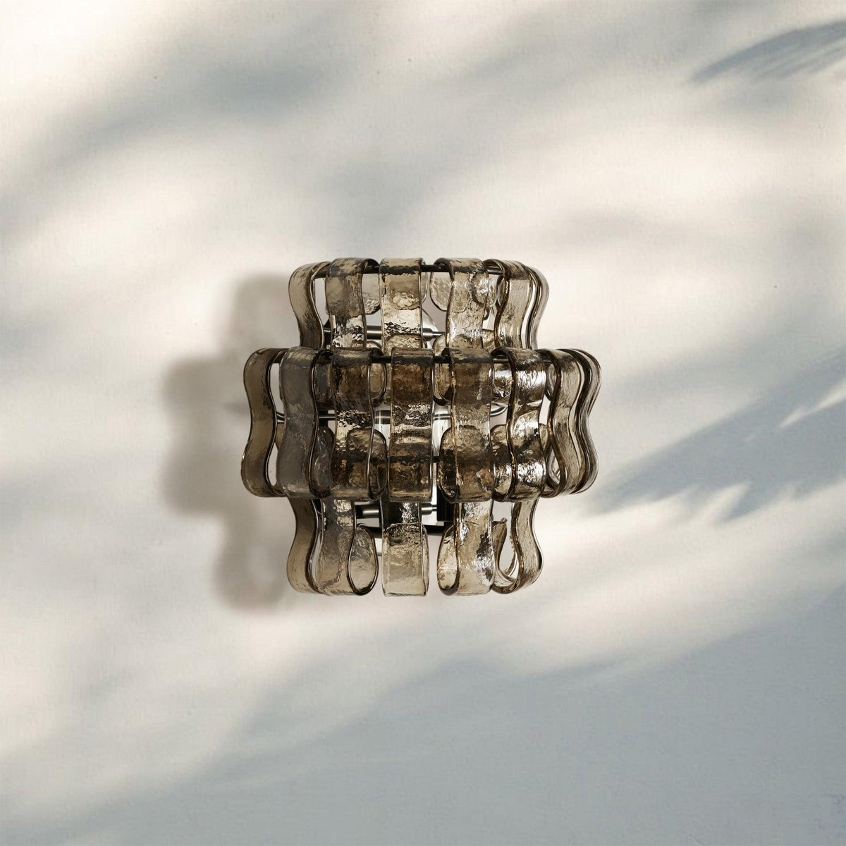 Ghiaccio Glass Wall Sconce-Jecanoli