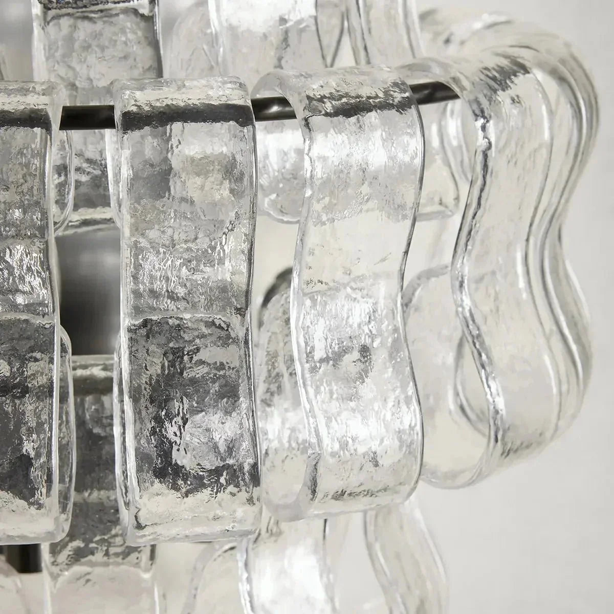 Ghiaccio Glass Wall Sconce-Jecanoli