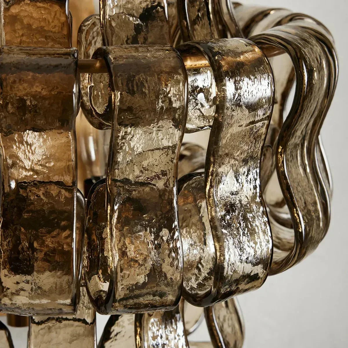 Ghiaccio Glass Wall Sconce-Jecanoli