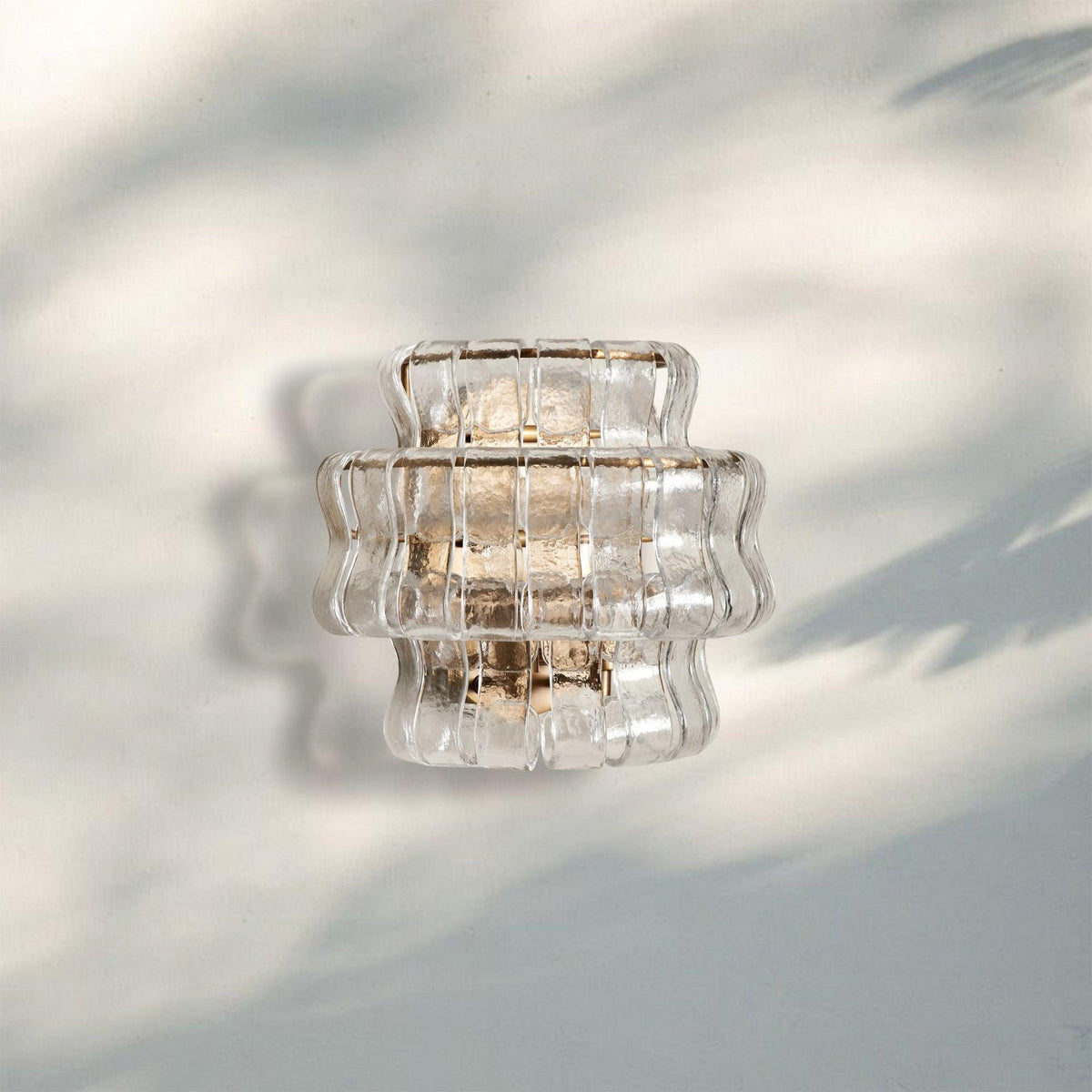 Ghiaccio Glass Wall Sconce-Jecanoli