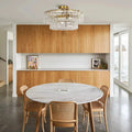 Ghiaccio Modern Glass Flushmount-Jecanoli