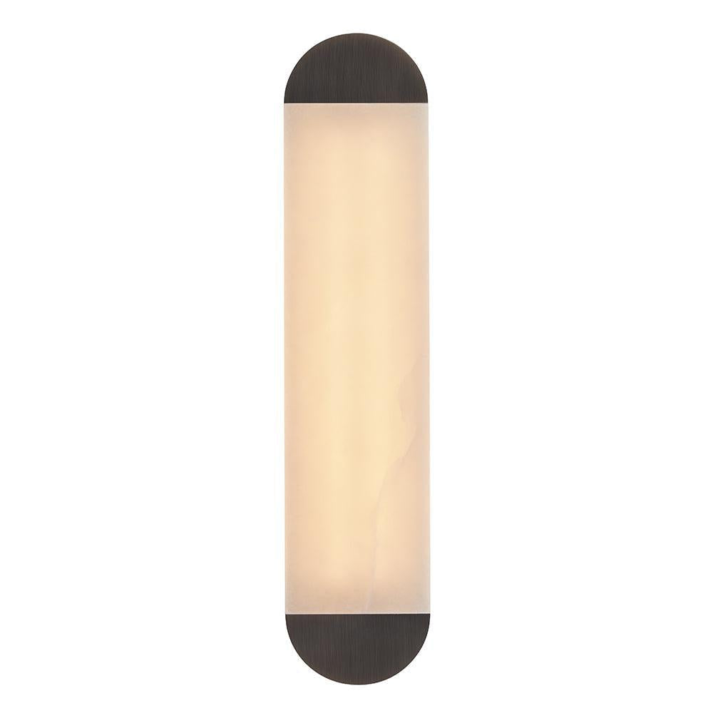 Ghost alabaster wall sconce-Jecanoli