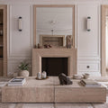 Ghost alabaster wall sconce-Jecanoli